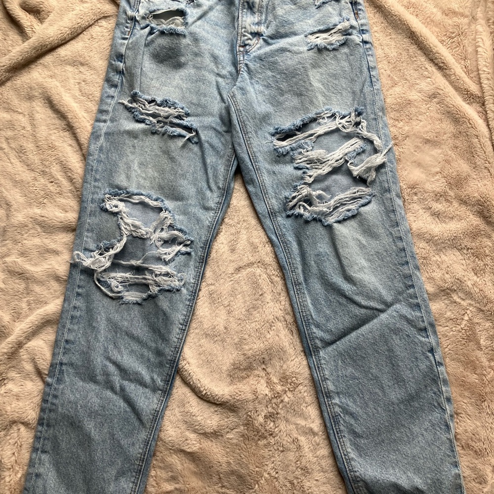American Eagle Outfitters Light Blue Denim